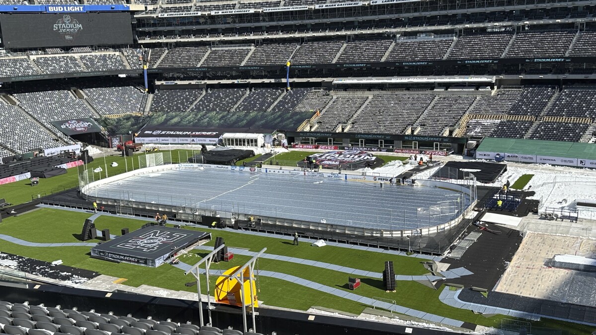 New jersey devils home hot sale stadium